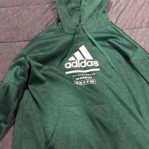 Adidas Green Hoodie